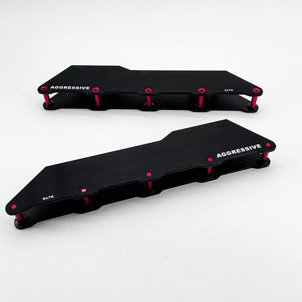 Speed Skate Aggressive Frame Inline Skate Frame Rocker Slalom Skating Base 4x90/3*100 4x100/3*110