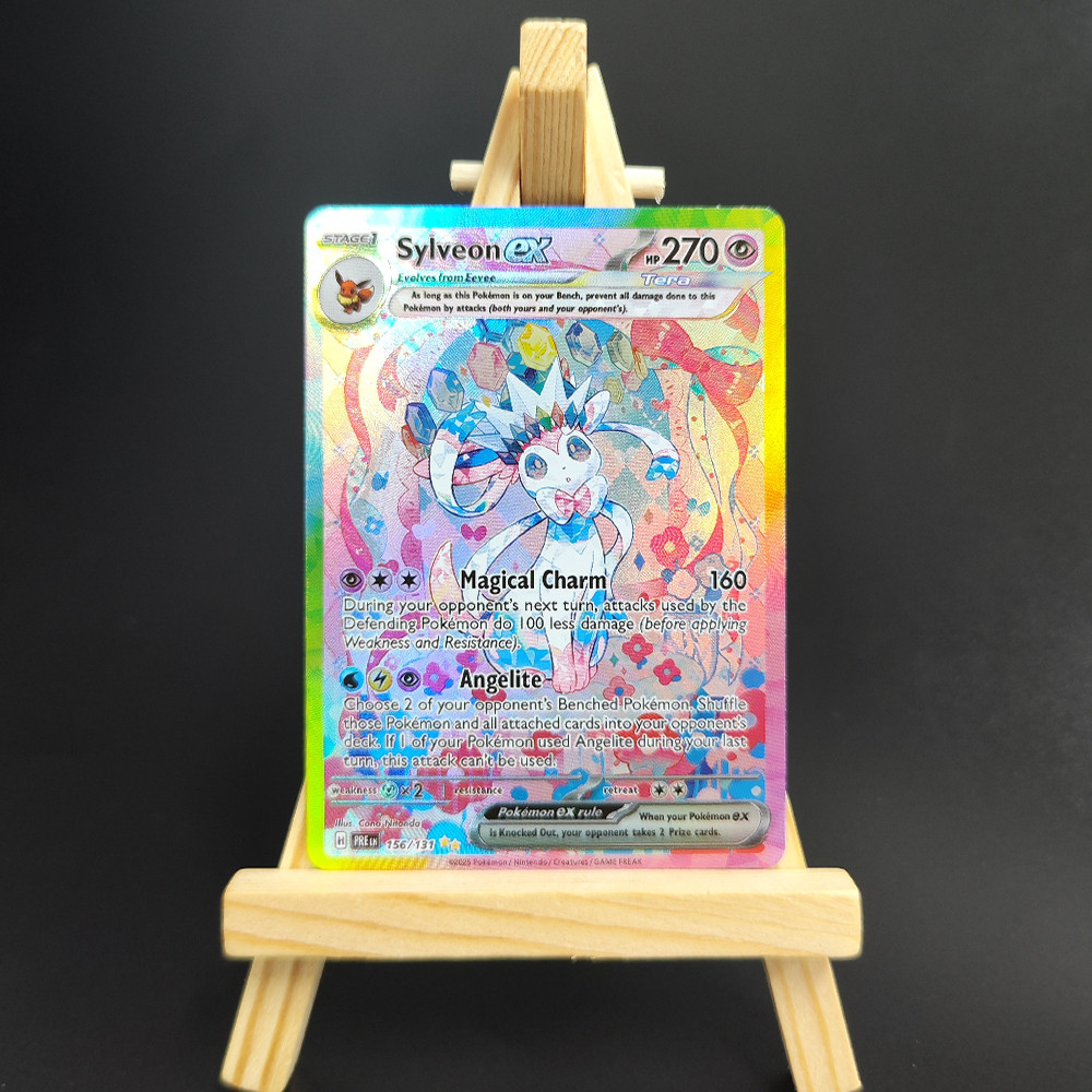 Proxy Pokemon Card Prismatic Evolutions PRE Espeon Leafeon Sylveon Jolteon Flareon Umbreon EX