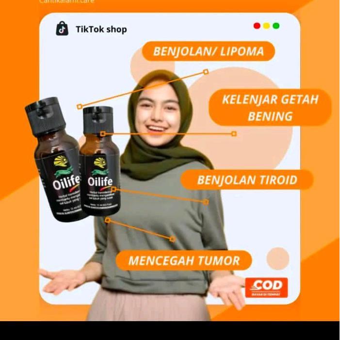 Organik Minyak Pijat Oilife-Herbal Benjolan Lipoma