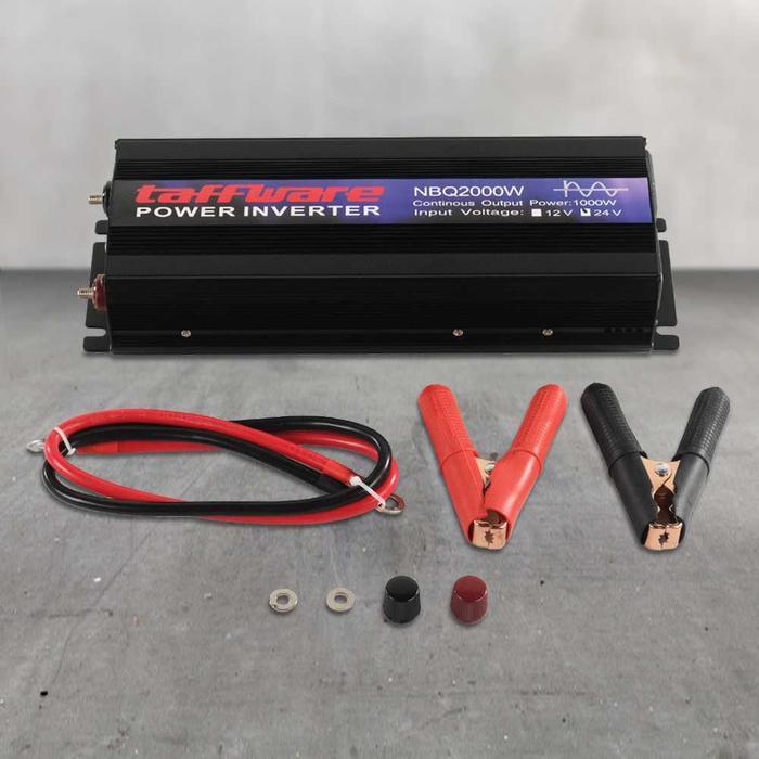 BIGSALE POWER INVERTER PURE SINE WIVE 2000 WATT DC 12V 24V KE AC 220V UNTUK PLTS & MOBIL KIPAS