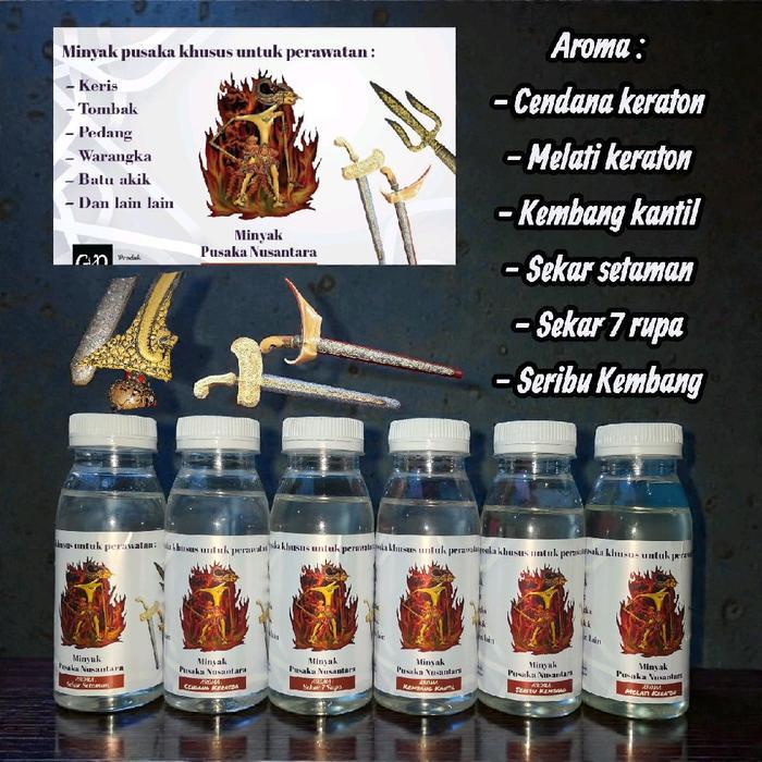Minyak Pusaka Nusantara produk original khusus untuk pusaka