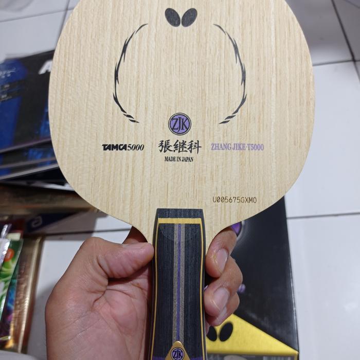 Kayu Tenis Meja Butterfly Zhang Jike Tamca 5000 Original