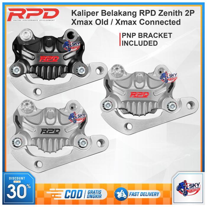 Kaliper Belakang RPD Xmax Old / Xmax Connected Posisi Atas 2 Piston Original