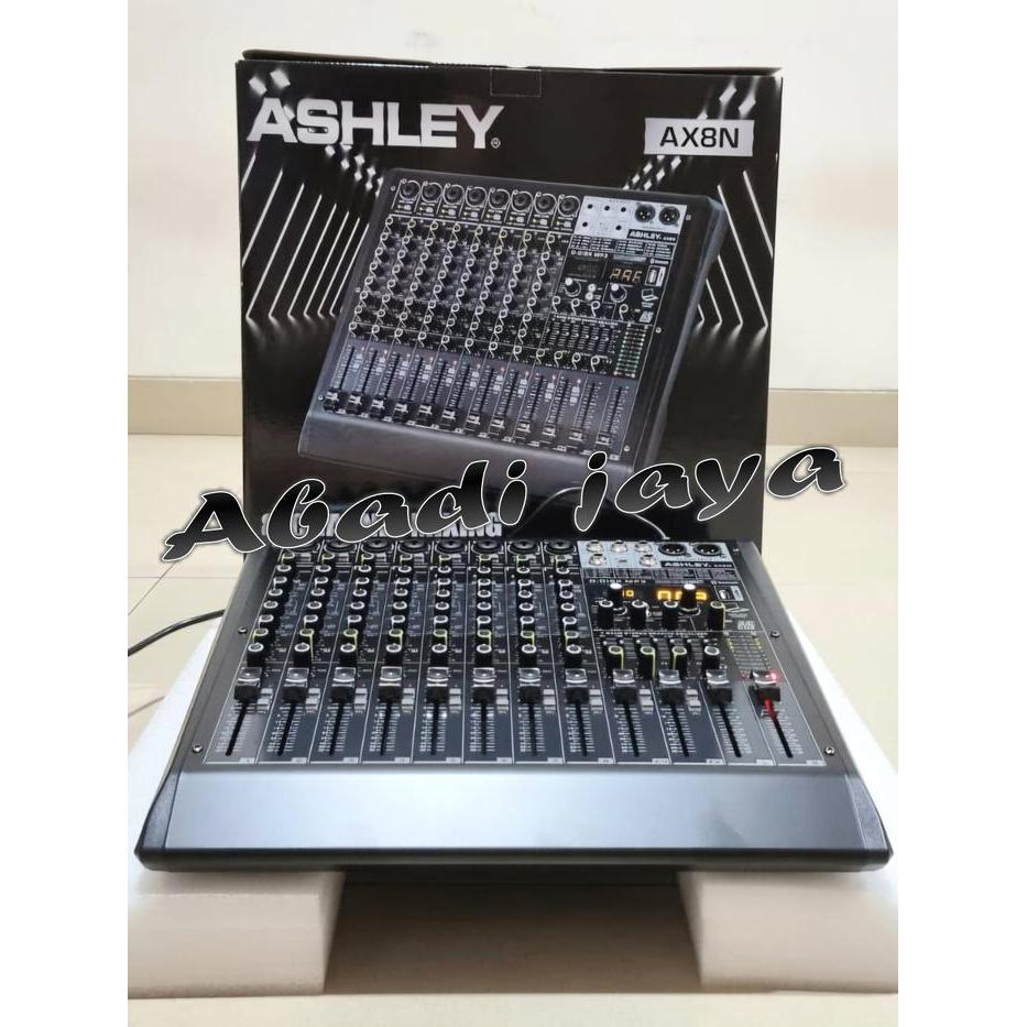 Mixer Audio Ashley Ax8N 8 Channel Original Product Ashley