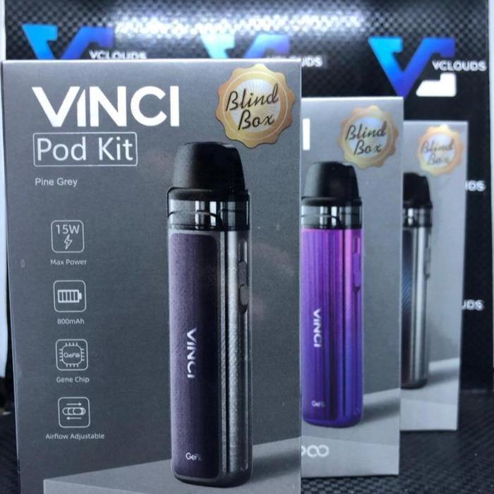 BV VINCI MTL 15W 800MAH POD KIT AUTHENTIC 100% BY VOOPOO INDONESIA