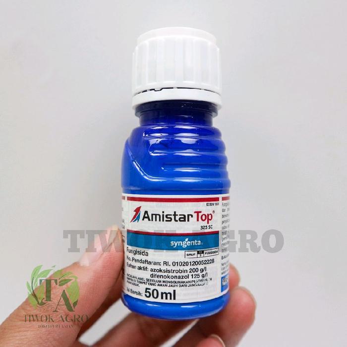 lumercok99 AmistarTop 325 SC 50ml Fungisida & ZPT Syngenta Obat Jamur Padi Cabai Bawang