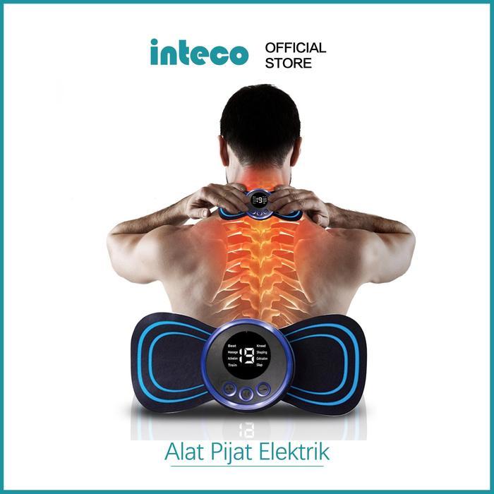 EMS Mini Massager Pads Terapi Pijat Leher Elektrik