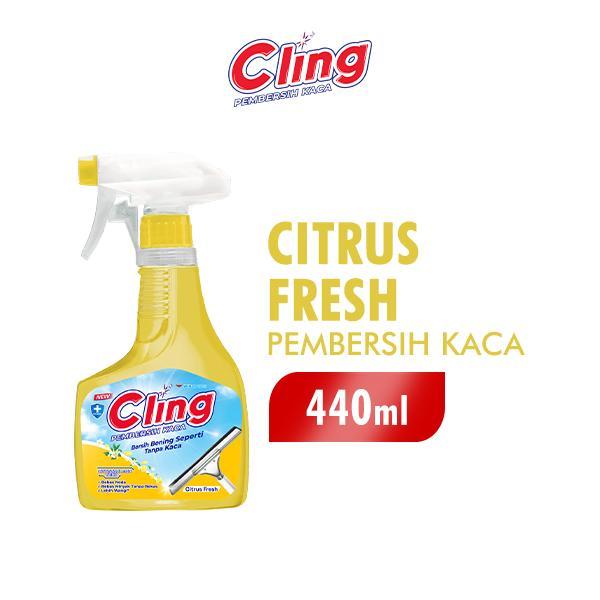 Cling Pembersih Kaca 440 ml