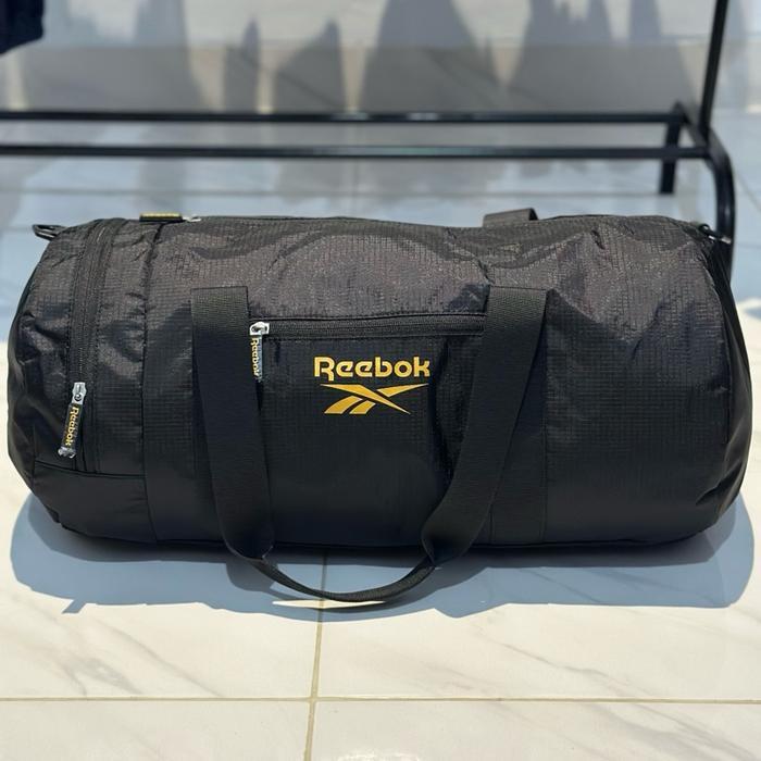 TAS DUFFLE GYM BAG REEBOK BERCA ROLLING BAG REEURB2545B BLACK TAS SERBAGUNA ORIGINAL REEBOK
