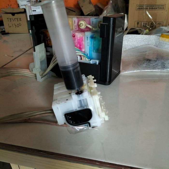 SUNTIKAN SPUIT CARTRIDGE CISS TINTA EPSON 20ML BUAT SEDOT TINTA