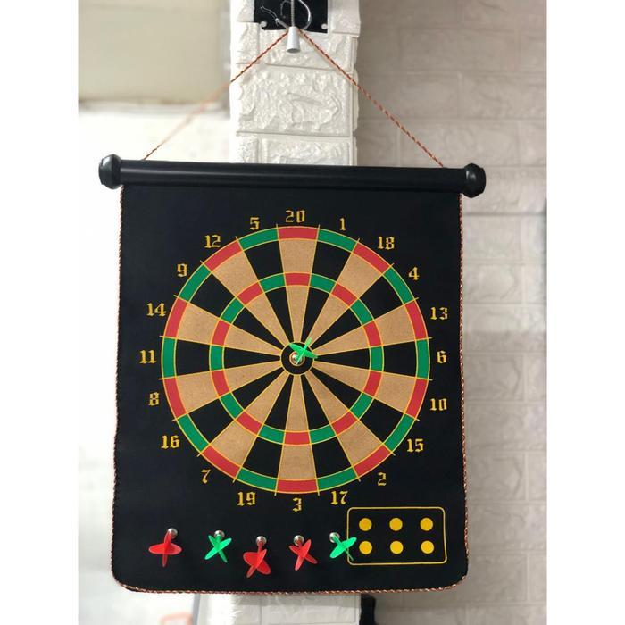 DART GAME MAGNET / MAGNETIC DART BOARD / PAPAN DART