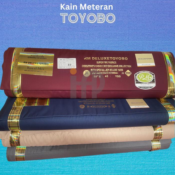 Kain Toyobo Royal Mix Meteran / Katun Toyobo / Dluxe Toyobo .