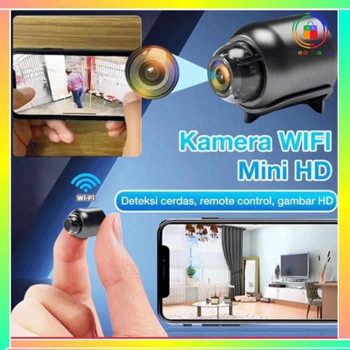 KAMERA WIFI MINI HD 1080P CAMERA CCTV KAMERA KECIL CAMERA MINI BLUETOOTH KAMERA PENGINTAI MINI SPY