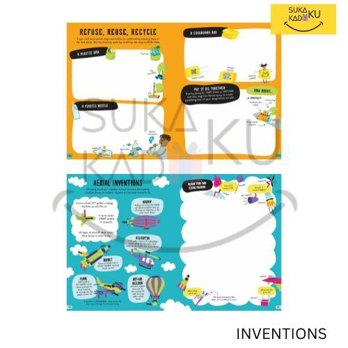 Usborne Stem Scribble Book Set HARDCOVER Buku Learning Edukasi Anak Import