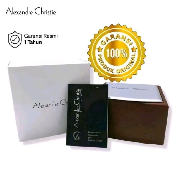 ALEXANDRE CHRISTIE WANITA AC 2455 JAM TANGAN WANITA ALEXANDRE CHRISTIE ORIGINAL Ac 2455 Stainless
