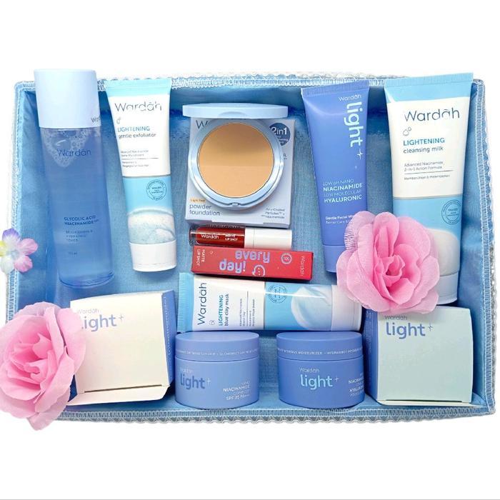Wardah Paket Seserahan Lengkap/ Wardah Hantaran Nikah/ Parsel Kosmetik