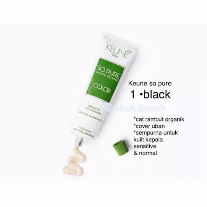 KEUNE SO PURE HAIR COLOR ORGANIK 60ML & OXIDANT 100ML