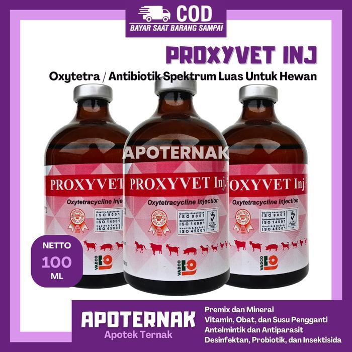 PROXYVET INJ 100ML ANTIBIOTIK SPEKTRUM LUAS HEWAN