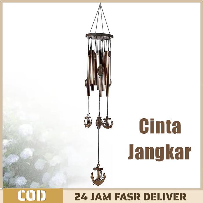 Genta Lonceng Angin Lonceng Angin Gantung Kesederhanaan Modern Lonceng Angin Genta Liontin Lonceng