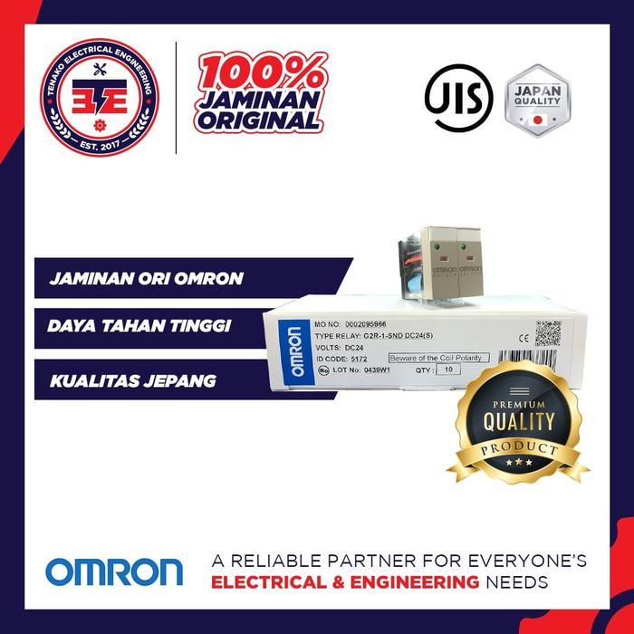 Omron G2R-1-Snd Relay 8 Kaki Original Omron 6V Dc 12V Dc 24V Dc 48V Dc #Gratisongkir