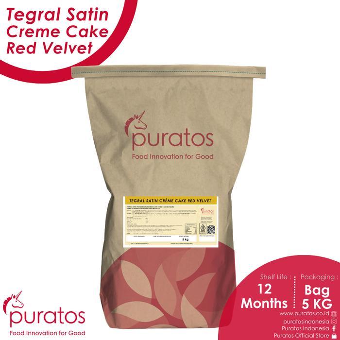 Puratos Tegral Satin Creme Cake Red Velvet / Premix Kue Red Velvet New