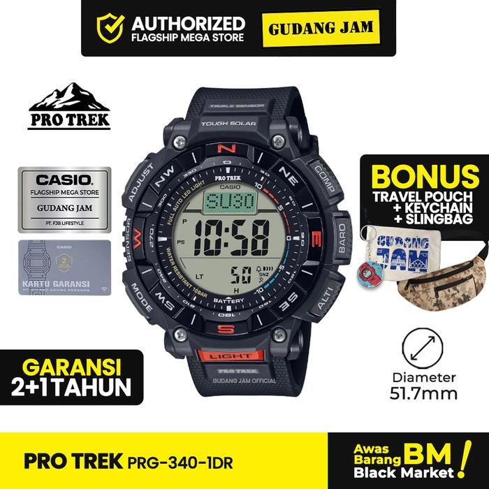 PROMO BESAR Jam Tangan Pria Pro Trek ProTrek PRG-340-1DR PRG-340 PRG340