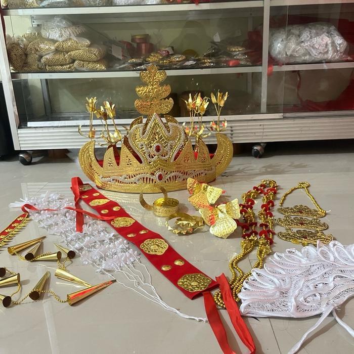 BIG SALE 1 set Siger lampung Pepadun + aksesoris,lengkap cewek saja