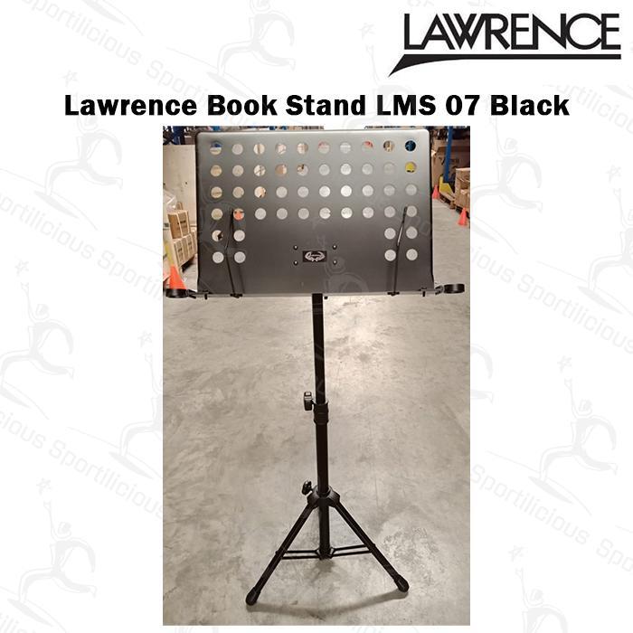 Alat Musik Lawrence Book Stand + Mic Clip Lms-07 Original #Gratisongkir