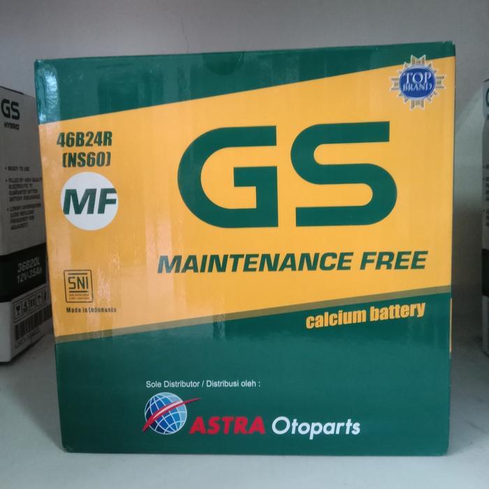 Aki Mobil Toyota Avanza, Rush Gs Astra Mf Ns60 (Aki Kering)