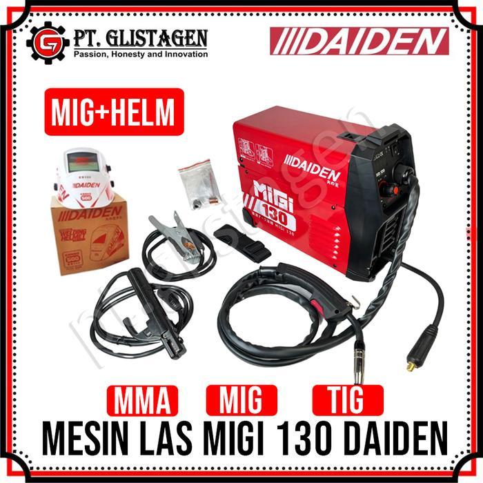 BEST SELLER DAIDEN MIGI 130 TRAVO LAS MESIN LAS MIG MMA TIG CO2 DAIDEN 130 AMPARE 3IN1