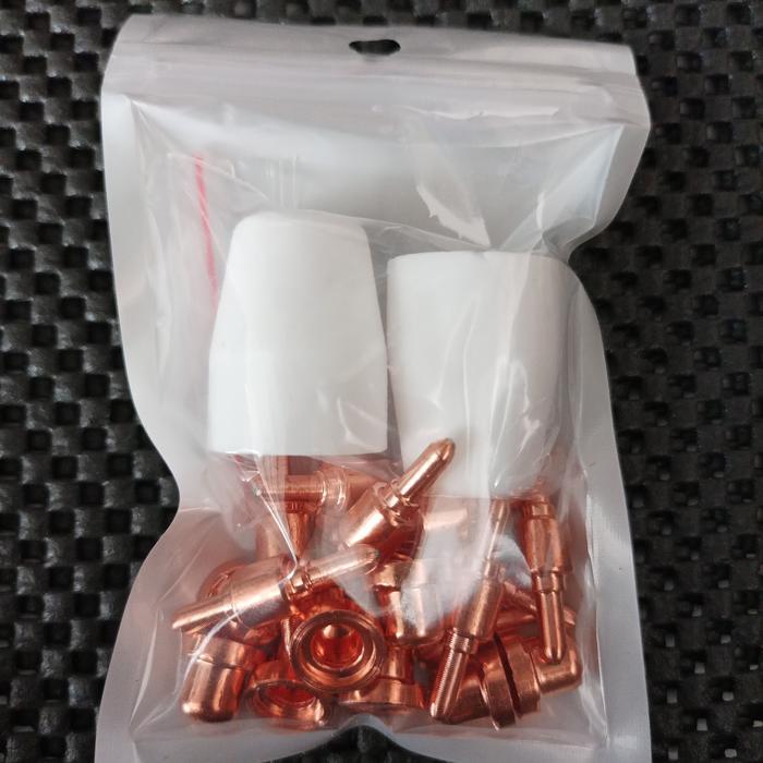 Electrode Cut40 Nozzle Plasma Cut40 Sparepart Plasma Cut40 Pt31Short