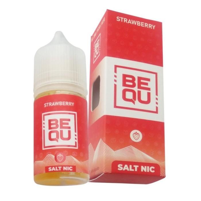 BV BEQU STRAWBERRY 30ML 30MG SALT BY PODA