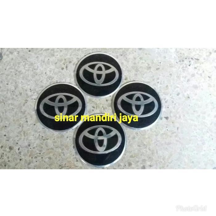 Stiker Hitam Dop Velg Toyota Rush