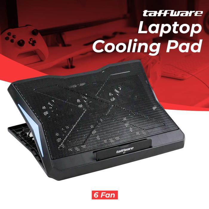 Asus - Pad Laptop Gaming 6 Fan Kipas Pendingin Laptop Kipas Cooler