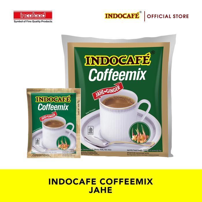 Indocafe Coffeemix Jahe (30 Sachet) Berkualitas