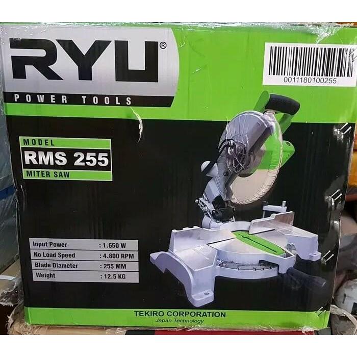 sintayanistore12 Mitersaw mesin potong alumunium Tekiro Ryu 10 inch Miter Saw