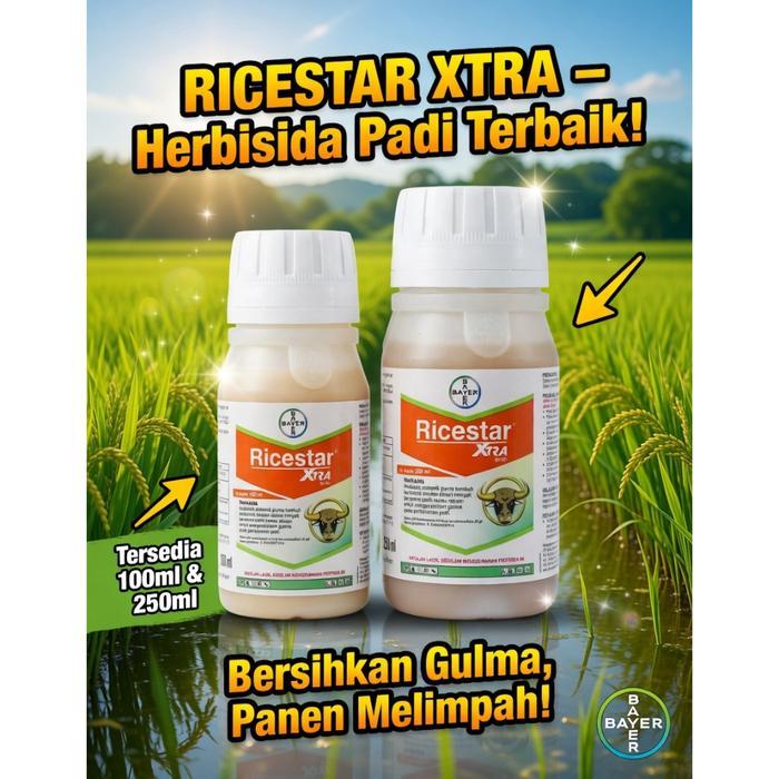 Herbisida Ricestar Xtra 89 OD 100ml 250ml - Obat Rumput Padi & Lulangan