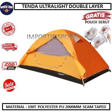 tenda camping 2 orang - tenda ultralight double layer - tenda BESSPORT