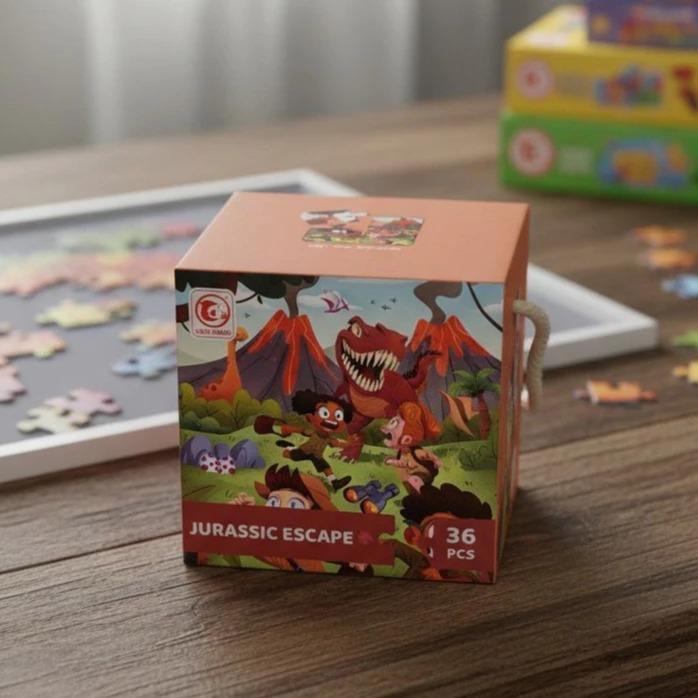 Puzzle Jurassic Escape Puzzle 36 Pcs HW22006883
