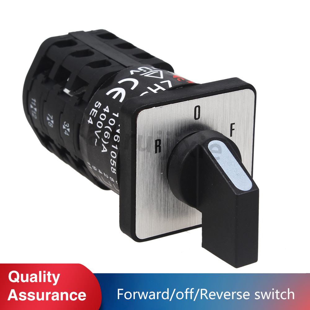 JUAL Changeover Switch ZH-A EN61058 Motor Forward/Off/Reverse Switch CJ0618&WM210&WM180 Transfer Swi