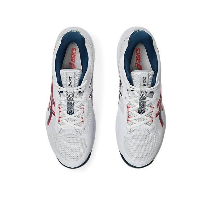 Sepatu Voli Asics Netburner Balistic MT 4 White 1053A071.101