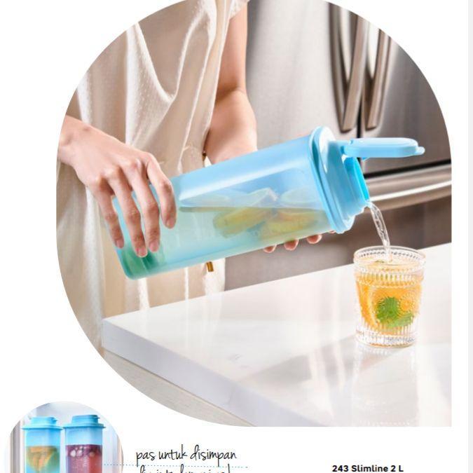 slim line 2liter Tupperware