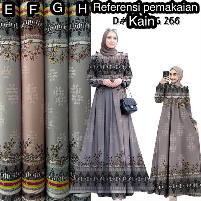 Bahan kain maxmara Lux motif konan terbaru