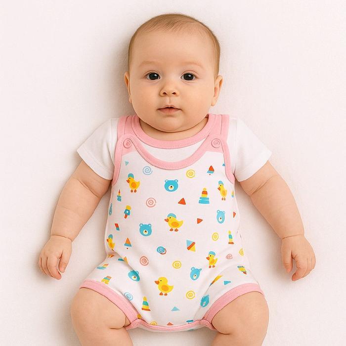 Labeling- SETELAN Kodok Bayi Jumper Bayi TRALALA jumper bayi lucu baju anak bayi Katun Biru Pink