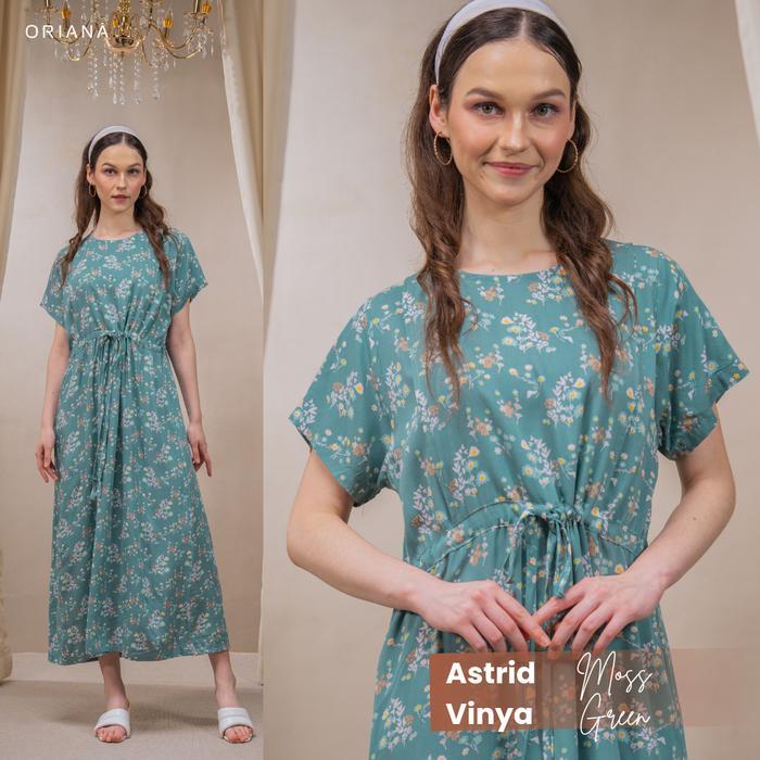 Oriana Homewear Daster Panjang Busui Astrid Sizing Collection