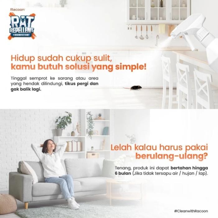 RACOON Rat Repellent Cairan Pengusir Tikus 500ml