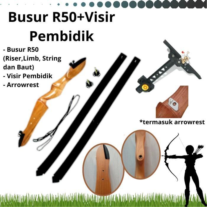 Busur panah standar pemula olahraga panahan