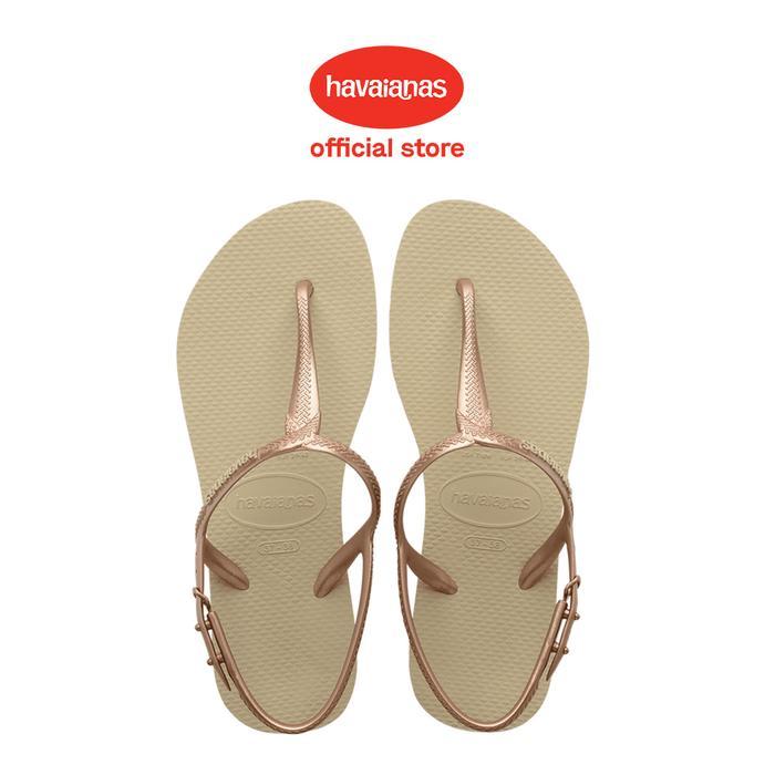 Havaianas Twist Sand Grey Women Sandals - Sandal Wanita