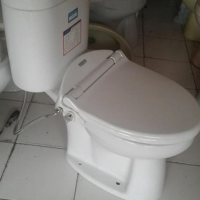 CLOSET DUDUK TOTO CW 420 + SW 420 + TCW 07 SW ECO WASSER