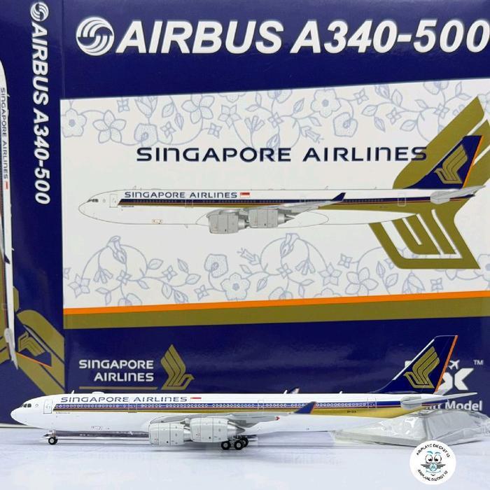 1/400 Singapore Airlines Airbus A340-500 9V-SGA / 9V-SGB / 9V-SGC HX Models 1:400 Scale Bonus Stand